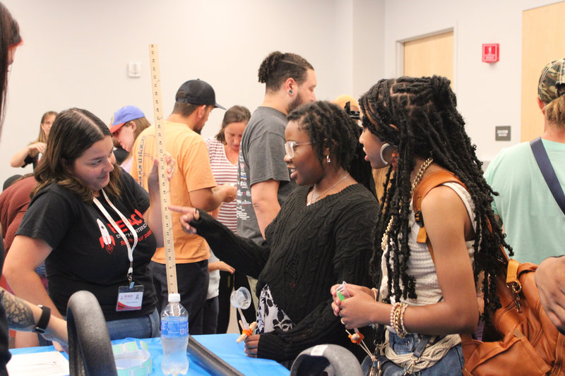 Reach is committed to providing a STEM curriculum for students in all grades. This carries outside the classroom to our many STEM events, including this one during our Back-to-School celebrations.